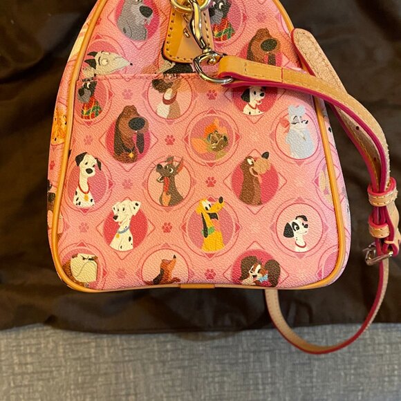 Dooney & Bourke Disney Dogs Satchel Bag - Picture 9 of 16